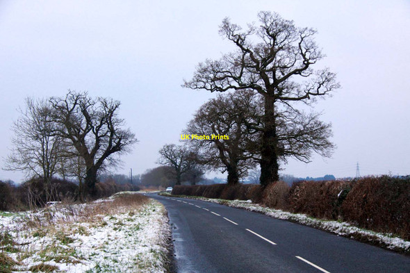 Photo 6"x4" The road to Marston Elsfield c2013