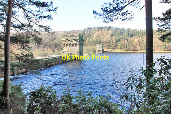 Photo 6"x4" Howden Reservoir and Dam Nether Hey c2013