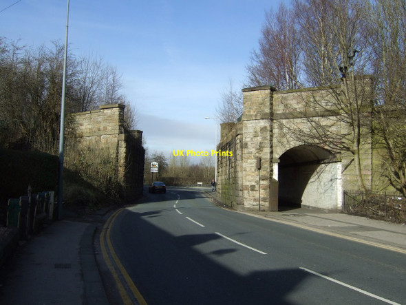 Photo 6"x4" Remains of a railway bridge, Platt Bridge Abram c2013