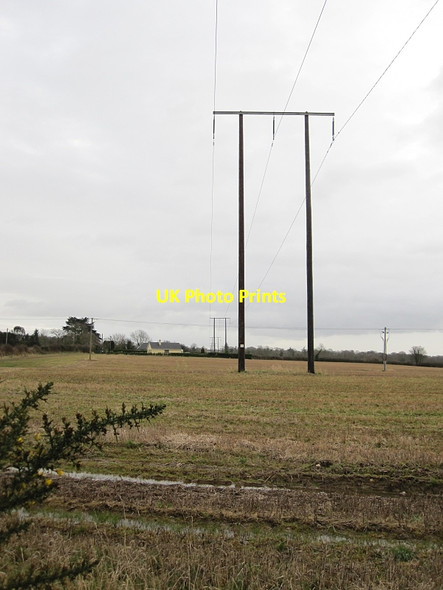 Photo 6"x4" Power Lines Enniscorthy c2013