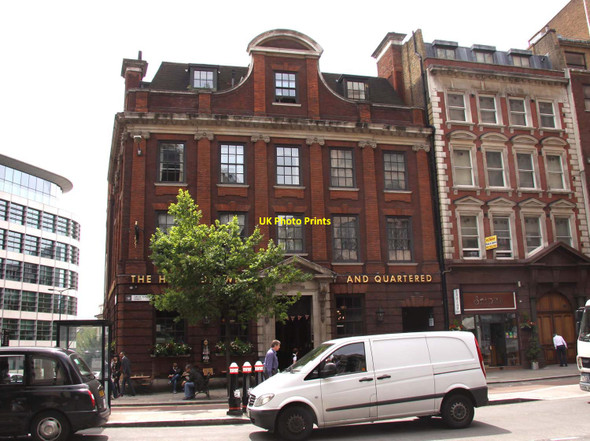 Photo 6"x4" The Hung, Drawn and Quartered on Great Tower Street London c2012