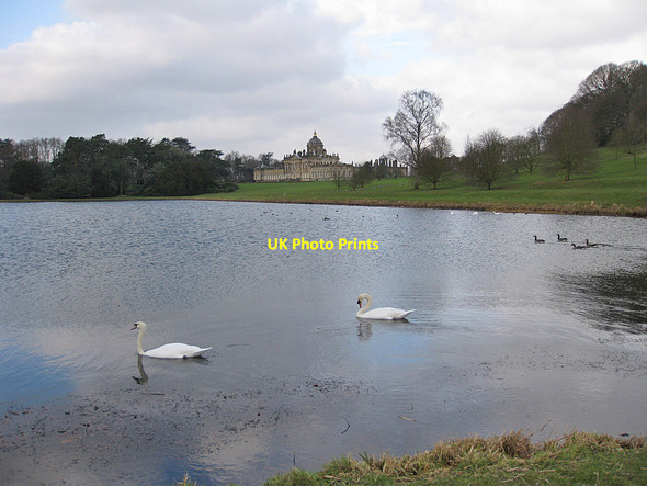 Photo 6"x4" South lake, Winter view Welburn\/SE7267 c2013