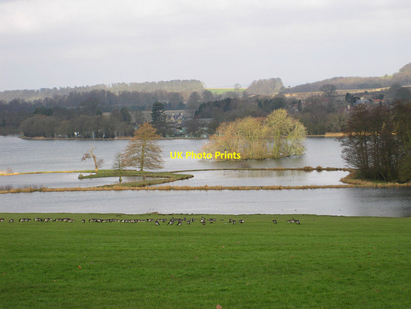 Photo 6"x4" Great Lake and Dairy Pond Coneysthorpe c2013