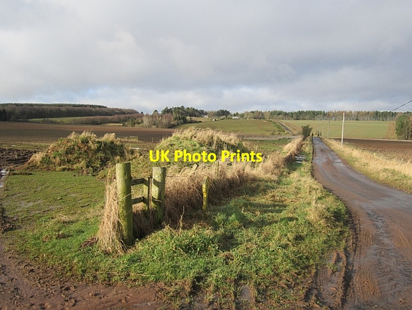 Photo 6"x4" Minor road, Bloomfield Ancrum c2013