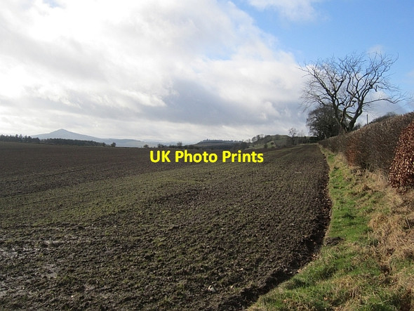Photo 6"x4" Arable land, Ancrum Craig Ancrum c2013