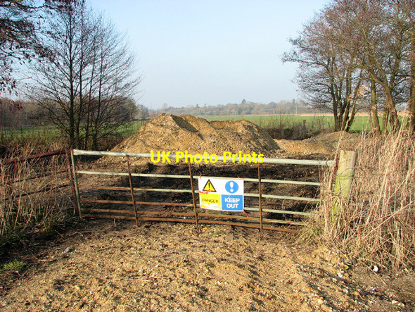 Photo 6"x4" Danger - Keep Out Beccles c2013