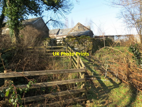 Photo 6"x4" Llwybr Berth Ifan Path, Crai Crai c2013