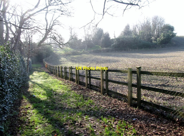 Photo 6"x4" Access path to Clonallon Rath Warrenpoint c2013