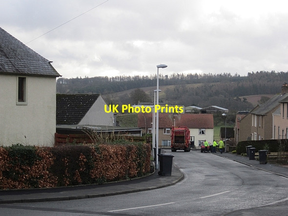 Photo 6"x4" Bin day in Ancrum Ancrum c2013