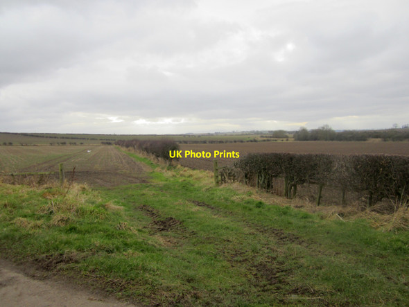 Photo 6"x4" Arable land near Longridge Loanend\/NT9450 c2013