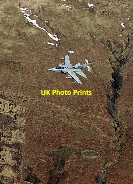 Photo 6"x4" A low flying Tornado at Kerrcleuch Middle Hill\/NT2018 c2013