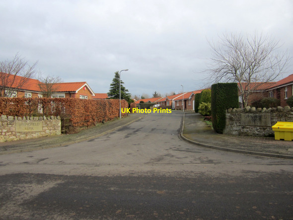Photo 6"x4" Entrance to Springfield Park, East Ord Berwick-upon-Tweed c2013