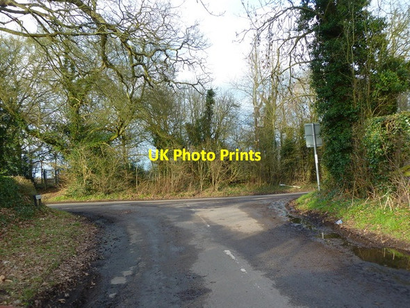 Photo 6"x4" Junction of Brawlings Lane and Gorelands Lane Chalfont Common c2013