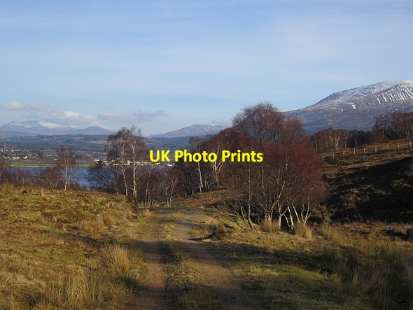 Photo 6"x4" Mast road, Achaphubuil Fort William\/An Gearasdan c2013