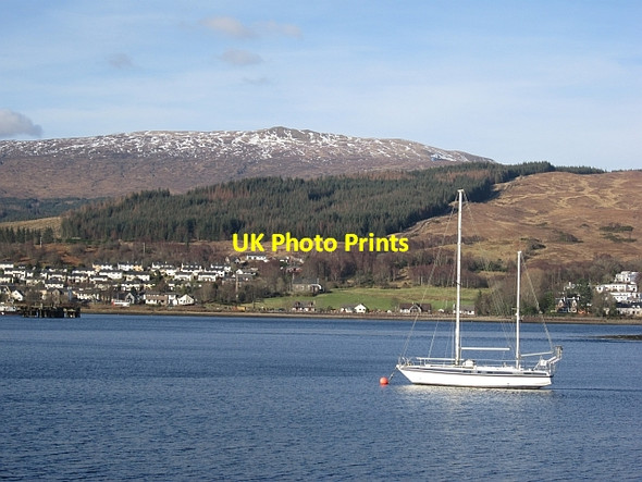 Photo 6"x4" Mooring in Loch Linnhe Fort William\/An Gearasdan c2013