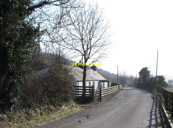 Photo 6"x4" Traditional cottage fronting on to Bridge Road Burren c2013