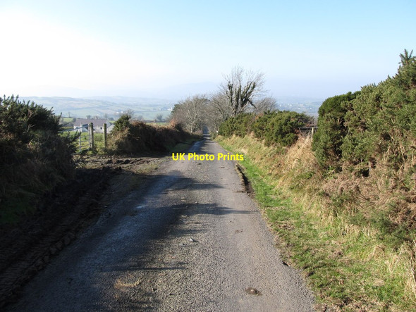 Photo 6"x4" Straight stretch on the Carrick Road Burren c2013