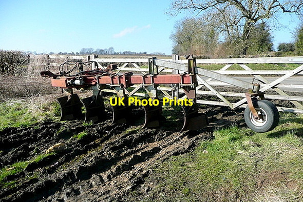 Photo 6"x4" Field entrance Little Rollright c2013