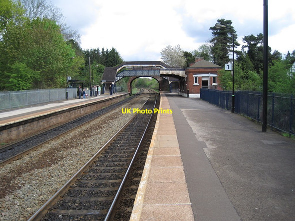 Photo 6"x4" Hagley railway station West Hagley c2010
