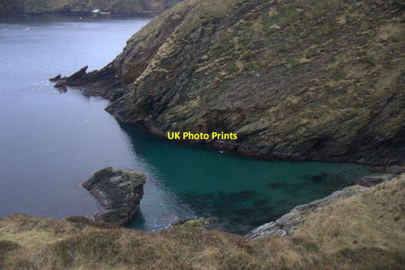 Photo 6"x4" Fiska Geo, Hermaness Burrafirth c2013