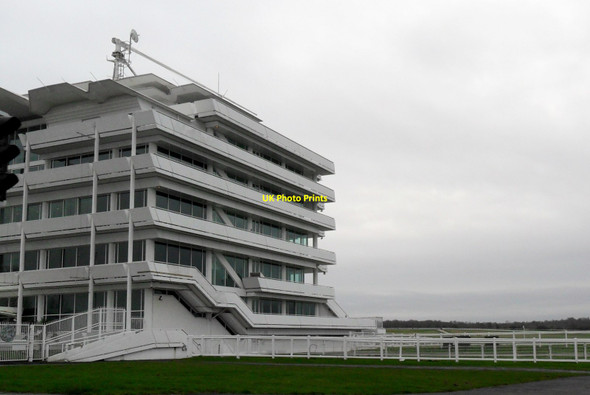 Photo 6"x4" Part of grandstand, Epsom Race Course Epsom c2013