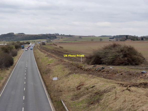 Photo 6"x4" A453 passing Thrumpton Long Eaton c2013