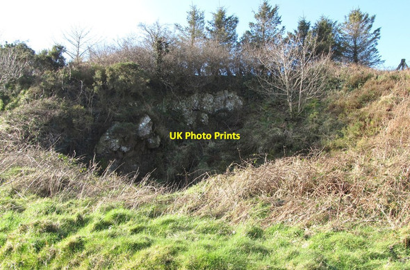Photo 6"x4" Disused stone quarry on Carrick Road Burren c2013