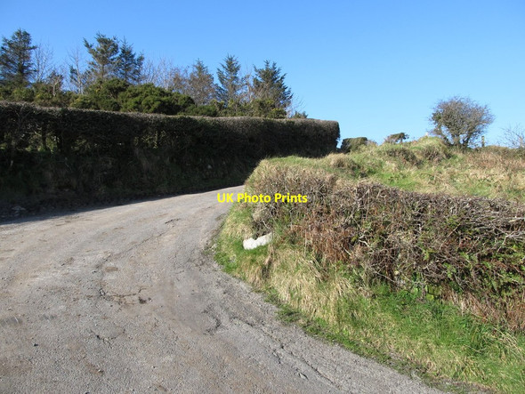 Photo 6"x4" Bends on the upland section of Carrick Road Burren c2013