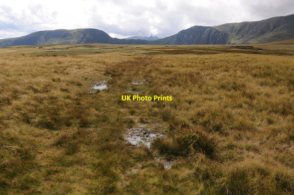 Photo 6"x4" Cefn Tal-llyn-Eigiau Melynllyn c2012