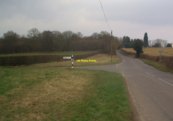 Photo 6"x4" Road Junction Itchingfield c2013