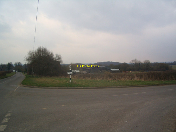 Photo 6"x4" Road Junction Itchingfield c2013 P1