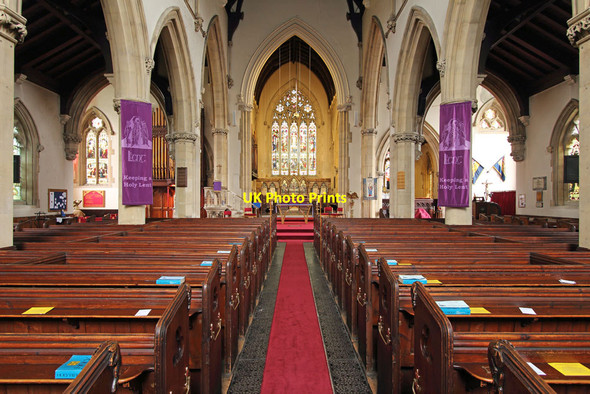Photo 6"x4" St Mary with All Souls, Abbey Road, Kilburn - East end Hampstead\/TQ2685 c2013