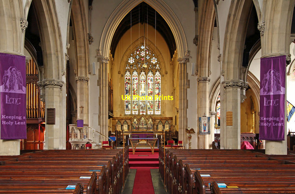 Photo 6"x4" St Mary with All Souls, Abbey Road, Kilburn - East end Hampstead\/TQ2685 c2013 P1