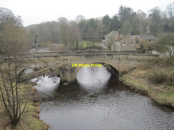 Photo 6"x4" Old Killinghall bridge, River Nidd Killinghall c2013