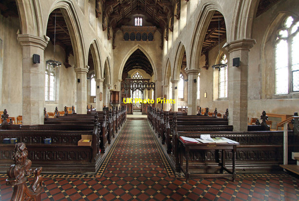 Photo 6"x4" St Mary, Woolpit - East end Woolpit c2013