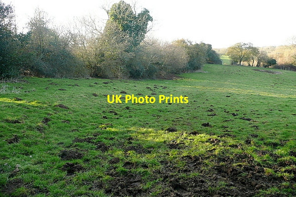 Photo 6"x4" Bridleway towards Old Chalford Lidstone c2013