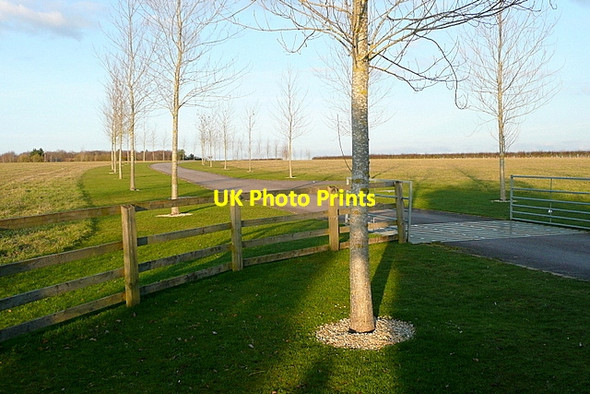 Photo 6"x4" Entrance to Manor Farm Enstone c2013