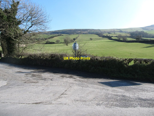 Photo 6"x4" Farmland east of the Coyles Hill road Mayobridge c2013