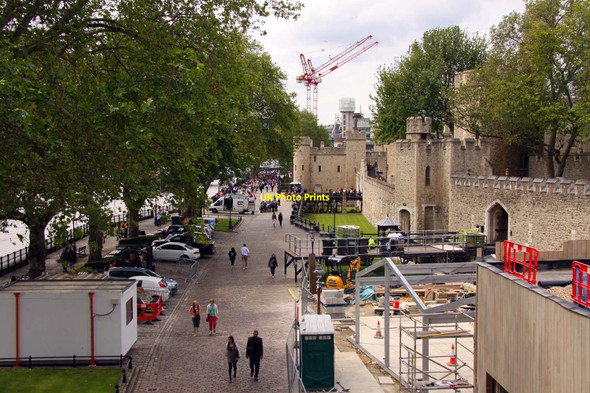 Photo 6"x4" Tower Wharf from Tower Bridge Road London c2012