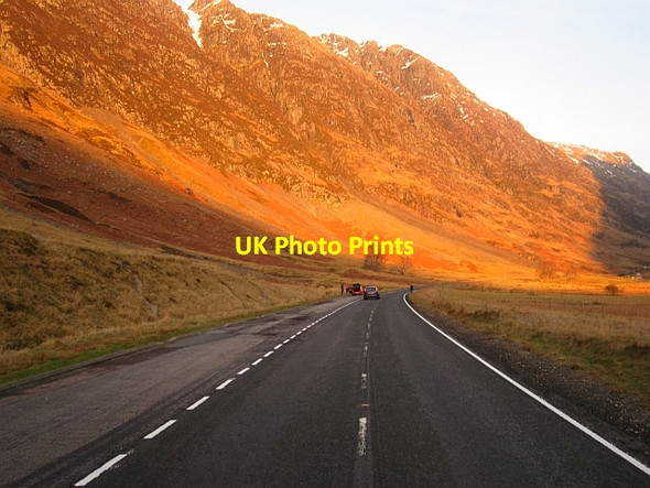Photo 6"x4" A82, Glen Coe Loch Achtriochtan c2013