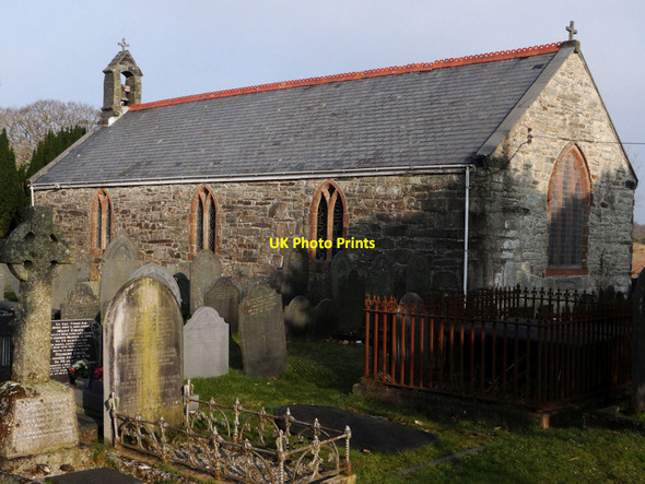 Photo 6"x4" Eglwys Llanfihangel-y-traethau Llanfihangel-y-traethau c2013