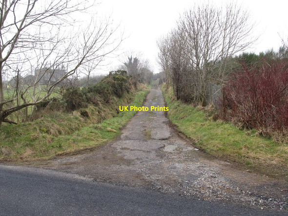 Photo 6"x4" Road linking the B 25 (Rostrevor Road) to a disused quarry Hilltown\/J2128 c2013