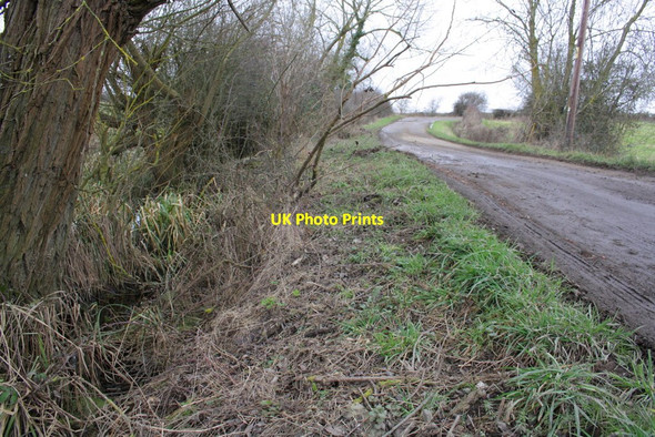 Photo 6"x4" Ditch beside track towards Sutton Wick Drayton\/SU4794 c2013