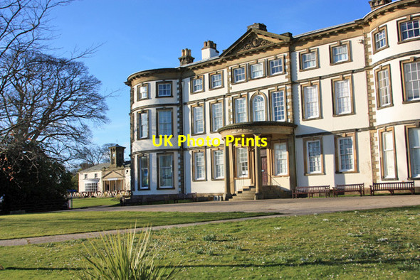 Photo 6"x4" Sewerby Hall - front door Bridlington c2013