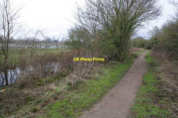 Photo 6"x4" Peep-o-Day Lane heading towards Drayton Road Culham c2013