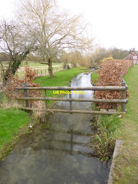 Photo 6"x4" Winterborne Clenston, River Winterborne Winterborne Clenston c2013