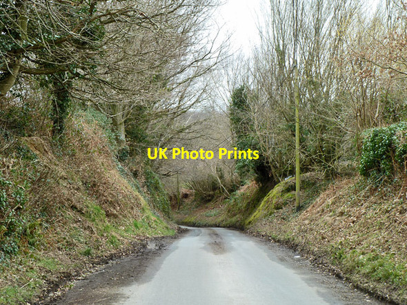 Photo 6"x4" Compass Lane Marlpits\/TQ7013 c2013