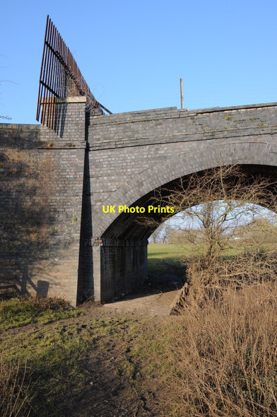 Photo 6"x4" Disused railway bridge at Tewkesbury Tewkesbury c2013