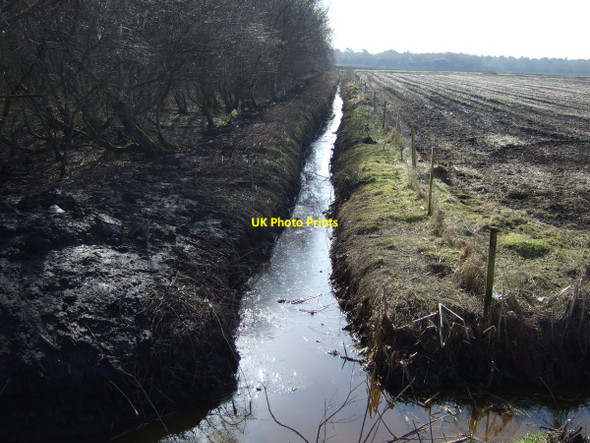 Photo 6"x4" Drain, Rixton Moss Rixton c2013