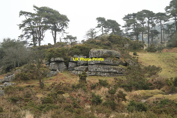 Photo 6"x4" Hurston Castle Tor Jurston c2013